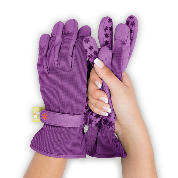 Dig It® Handwear Women's Utility and Gardening Gloves Purple