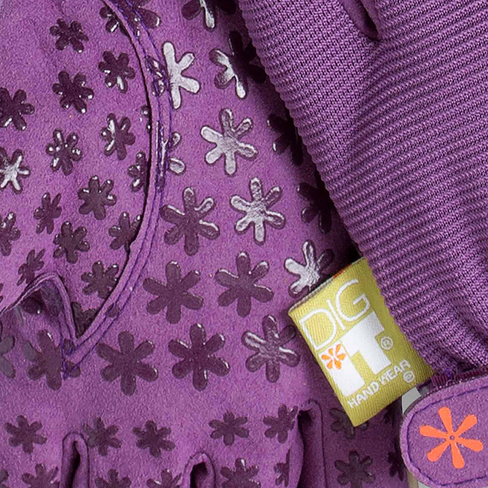 Dig It® High 5 Women's Utility and Gardening Gloves Purple